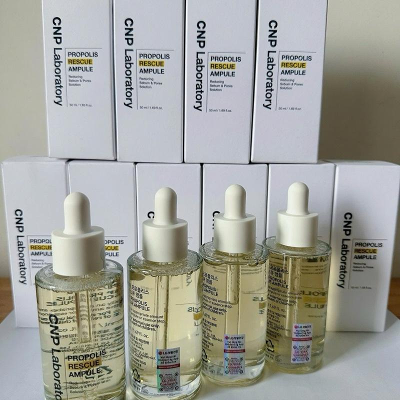 {Hàng CTY, tem LGvina} CNP Laboratory Serum Keo ong Propolis Rescue Ampule (hỗ trợ kiềm dầu giảm mụn, se LCL)
