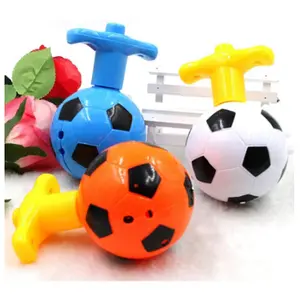FootBall Spining Top Bola Mainan Anak LED + Music / Mainan Gangsing Bola lampu