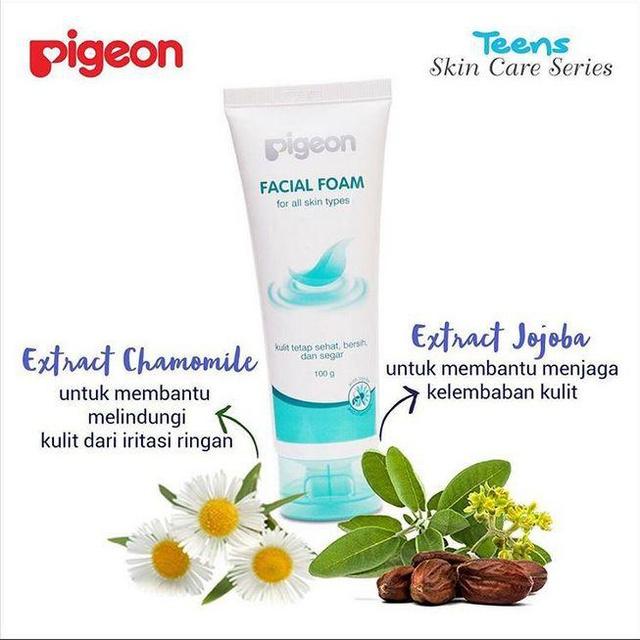 PIGEON Facial Foam Sabun Wajah 40Ml 2