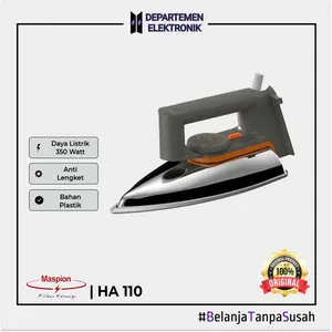 BIG SALE!!! SETRIKA MASPION HA 110 STAINLESS