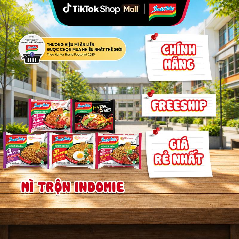 (Chọn vị) Mì trộn Indomie đủ vị - Chọn 10,20,40 gói