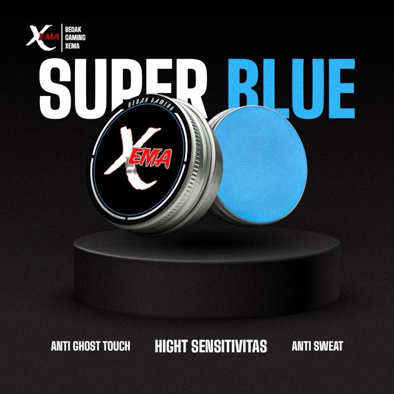 Combo Bedak Gaming Xema+Sarung Jempol Xema super Blue 11gr