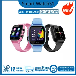 Jam Tangan Anak S1 Smart Watch dengan Garansi 12 Bulan Cocok untuk Anak-anak Tampil Modis dan Praktis Dilengkapi Fitur Kontrol Waktu dan Notifikasi Smartwatch