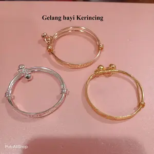 Gelang Bayi model kerincing terbaru dan terlaris