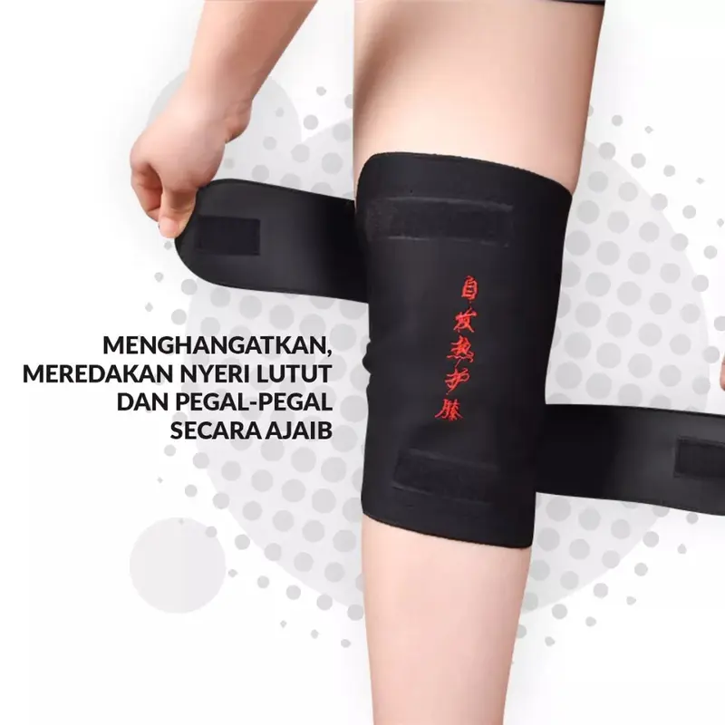 1 Pcs Deker Lutut Alat Terapi Magnetik Lutut Penghilang Nyeri Lutut dan Dengkul 2