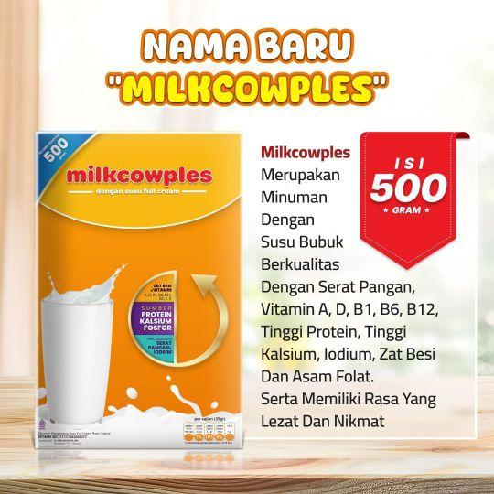 Product Introduction of (2 Pcs) Milkcowples 55% Susu Fullcream Kaya Kalsium dan Protein 2x500gr Minuman Dairy Milkcow 8