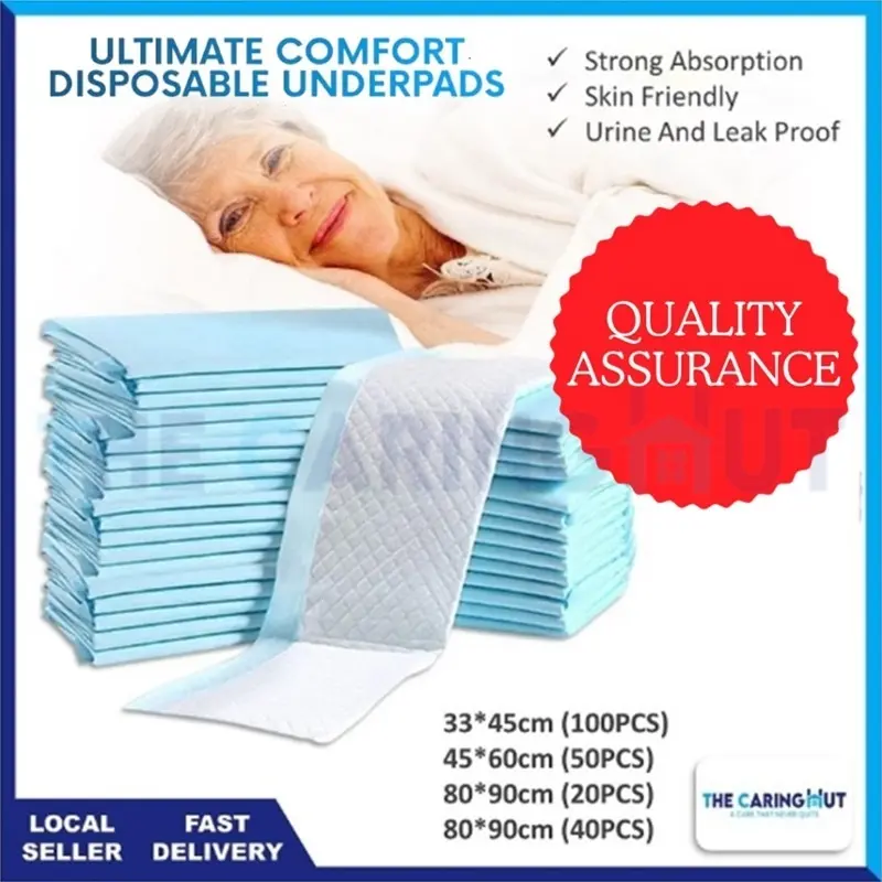 Absorbent Waterproof Disposable Pad Nursing Pad Changing Pad for Elderly and Baby