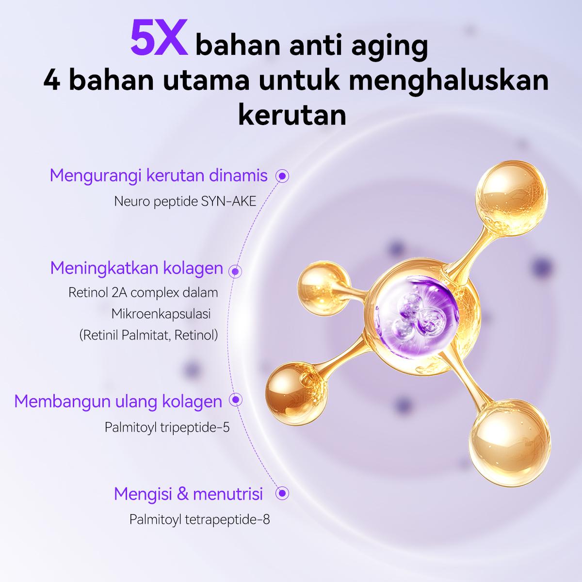 [HOT][BPOM] LANBENA Retinol Eye Patches 60Pcs | 5X Anti-Aging SGS Tested | 15 Menit Kurangi Garis Halus & Lingkaran Hitam | Gel Biomimetik Dingin Mata Bengkak Kantung Mata Anti Kerut