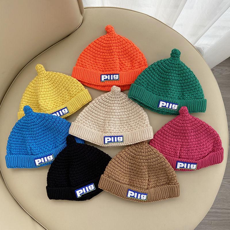 Product Introduction of Topi kapas lembut untuk bayi, lelaki dan perempuan dari 1 hingga 4 tahun, topi rajutan hangat dalam Warna Pepejal, musim sejuk, baharu 10