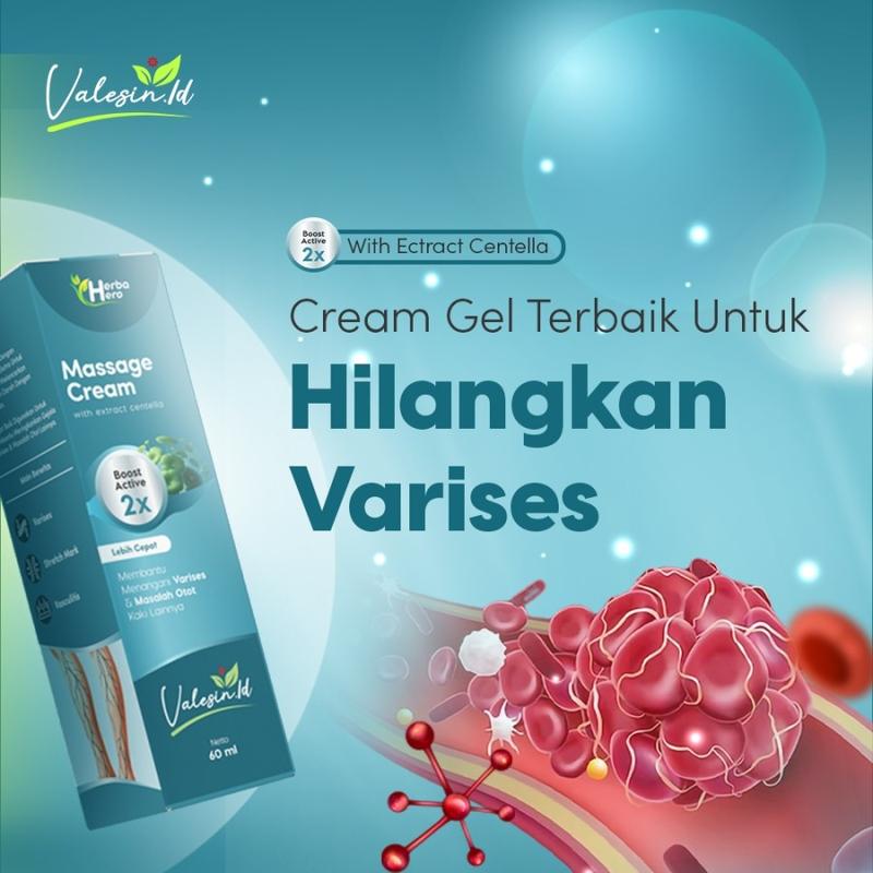 Product Introduction of Valesin.id Cream Obat Varises Herbal Nyeri Otot 60 ML Original 0
