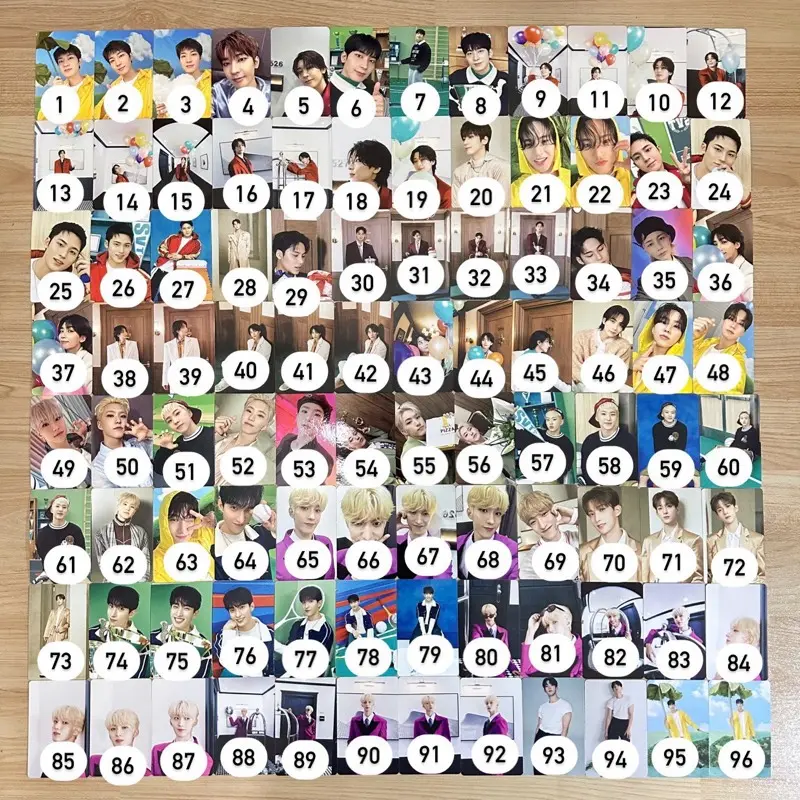 [PART 1] WONWOO MINGYU JEONGHAN HOSHI DK Photocard Seventeen official 0