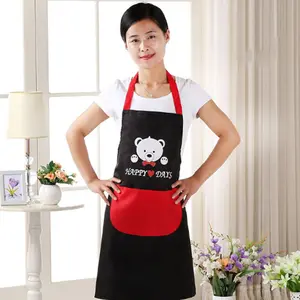 Mtos Mall- BASUPPLY Celemek Masak Apron Dapur Anti Air Model Kantong Pola Kartun - BS70