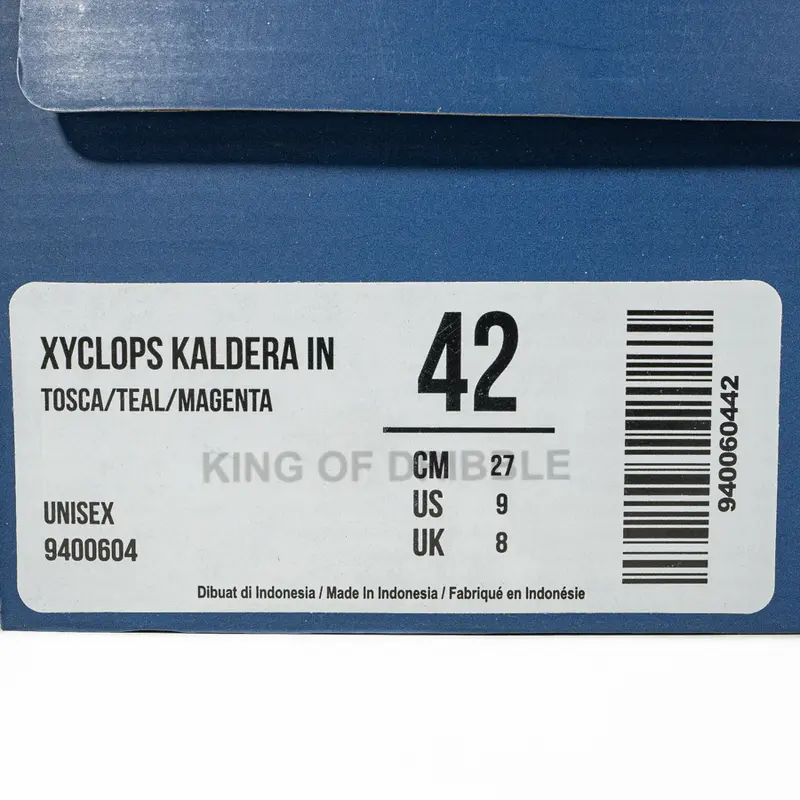 KING OF DRIBBLE Sepatu Futsal Mills Xyclops Kaldera IN 9400604 Original 5