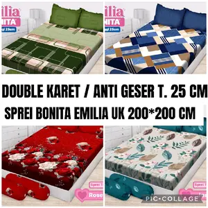 SPREI BONITA / SPREI BONITA EMILIA EKSTRA KING 200×200 CM T.25 CM