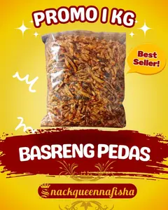 BASRENG STIK PEDAS DAUN JERUK 1KG food snacks Makanan Camilan