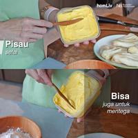 Gambar homLiv Pisau Selai Kayu jati 19 Cm Oreno Wooden Butter spoon Food Grade Kitchenware dari Homliv Indonesia Kota Administrasi Jakarta Utara 3 Tokopedia