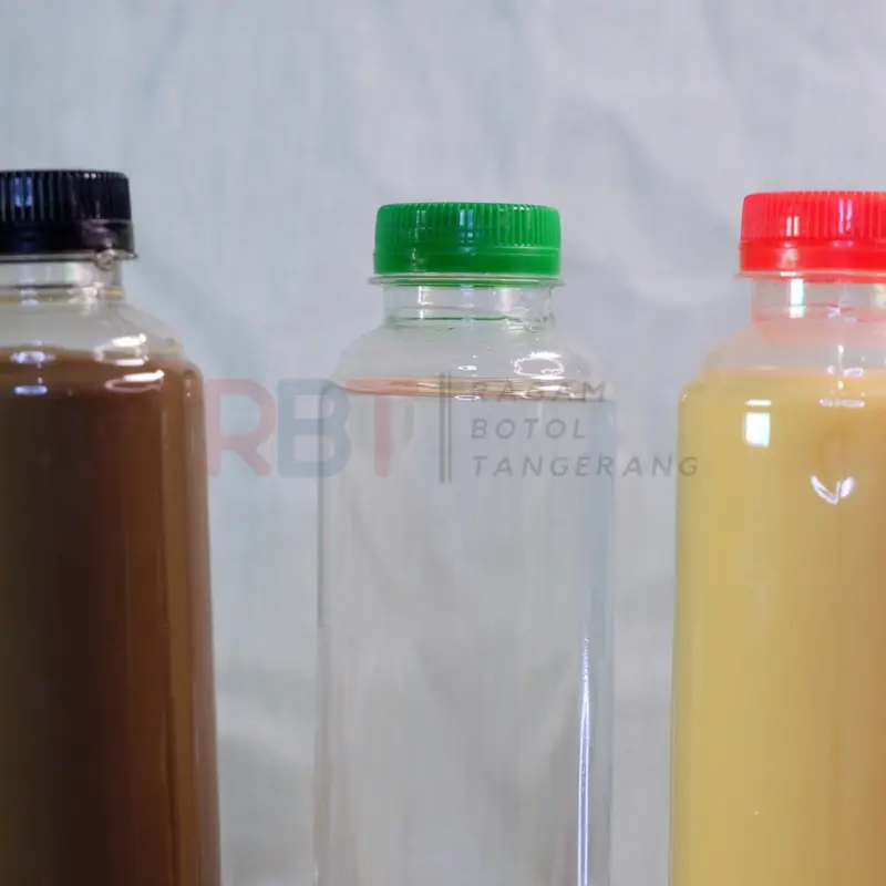 Botol PET 250ml/Botol Almond 250ml/Botol PET Tutup Short Neck 2