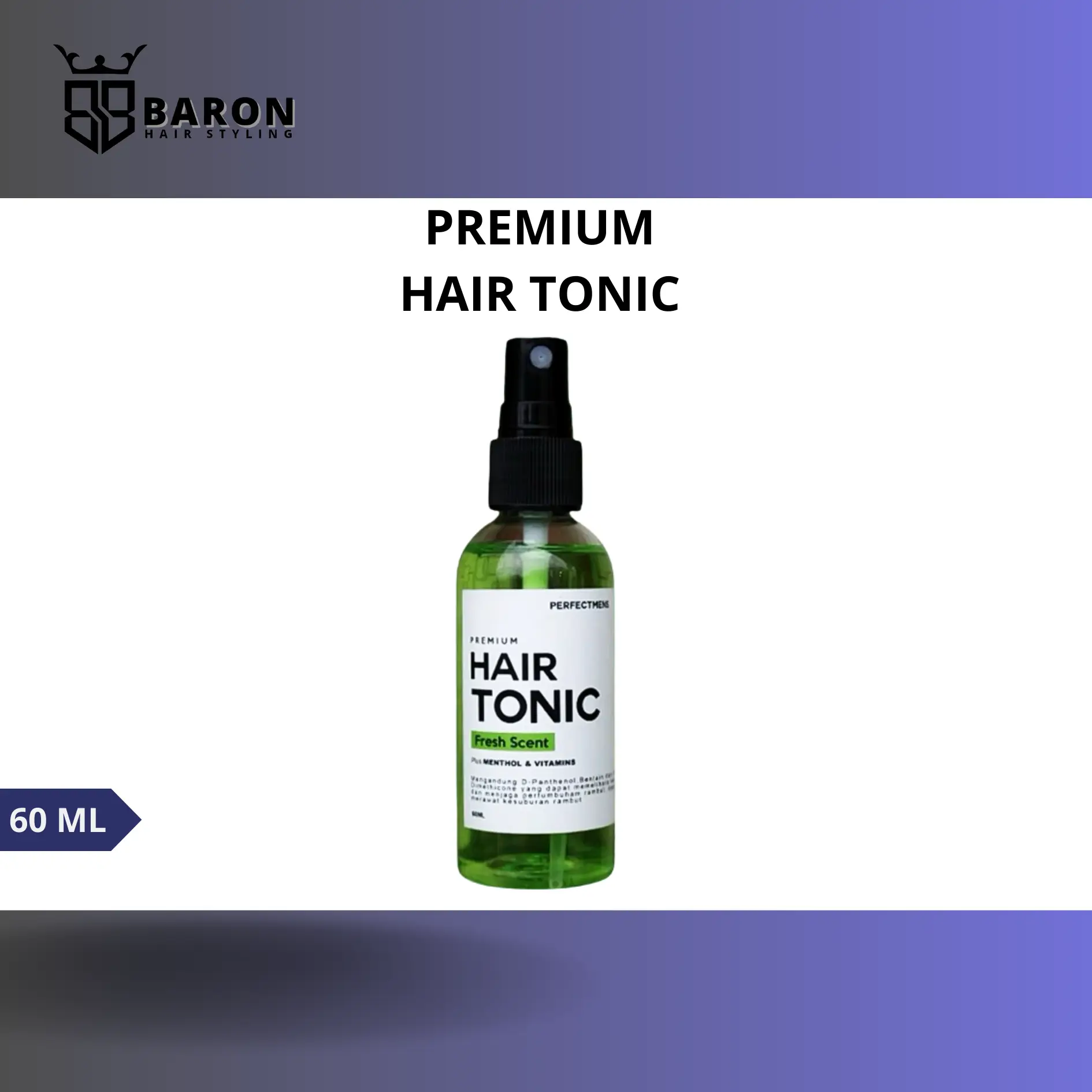 HAIR TONIC RAMBUT VITAMIN PENUMUMBUH RAMBUT DAN PELURUS RAMBUT PRIA DAN WANITA BY PHAWOR