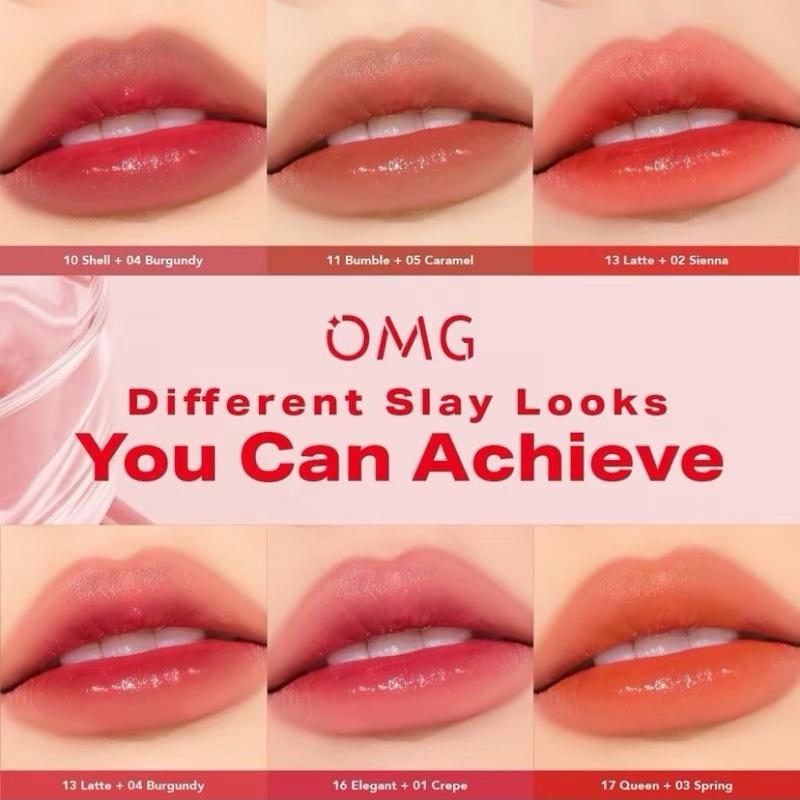 New! Omg OH MY GLAM GLASSY LIP TINT , Netton  2 g 2