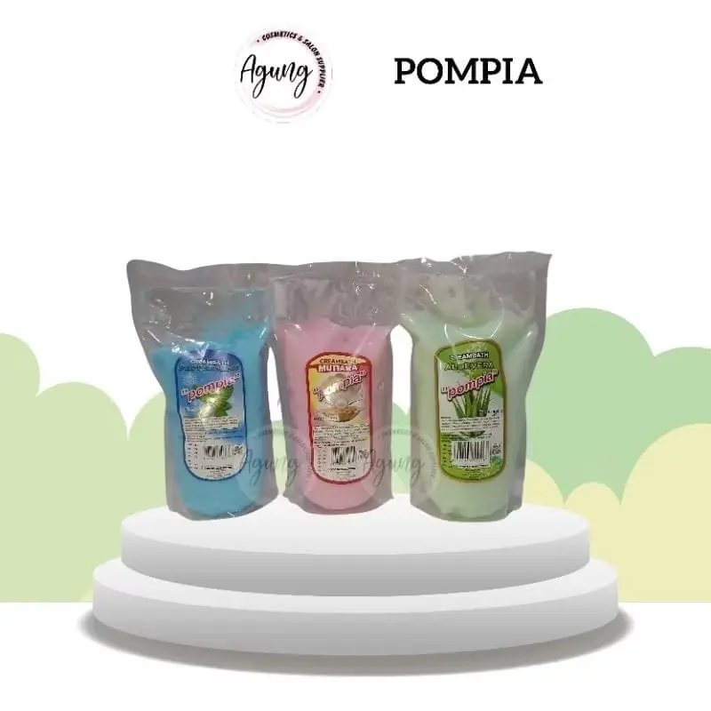 Pompia Creambath Varian Lengkap 900 ml Perawatan Rambut - Haircare Melembutkan