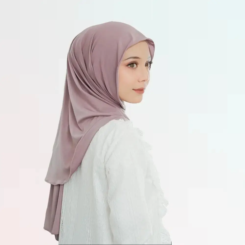 ZIYA Hijab - Pashmina Instan Oval Inner Bando 2in1 Jersey Jilbab Kerudung Muslim Trendy