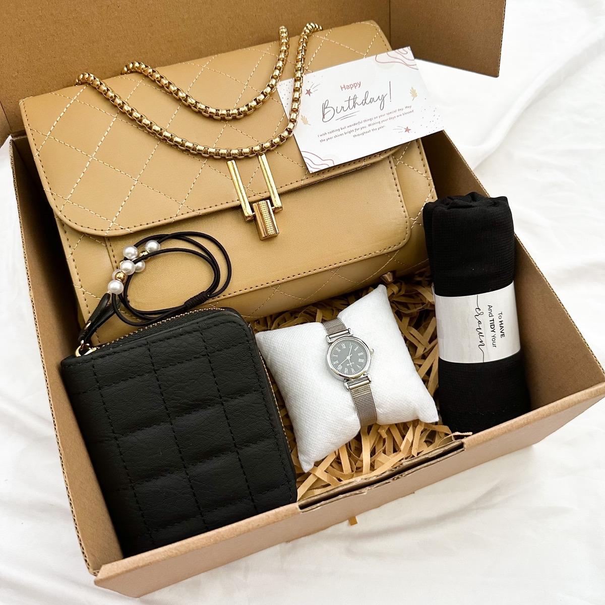 Hampers Giftbox Veyya Bag Kado Ulang Tahun Pacar/Kado Tas Cewek/Hadiah Pernikahan/Kado Anniversary/Kado Valentine/Kado Wisuda/Kado Mertua