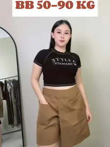 ROK CELANA KOREA JUMBO-Celana Pendek Wanita Terbaru-Hot Skirt Pants Jumbo