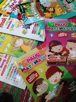 Product Review of Buku Paud Matematika Jilid 1 2 untuk Paud TK Persiapan Masuk SD  - PAH from E**a 0