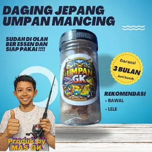 Umpan Mancing Lele dan bawal Daging jepang