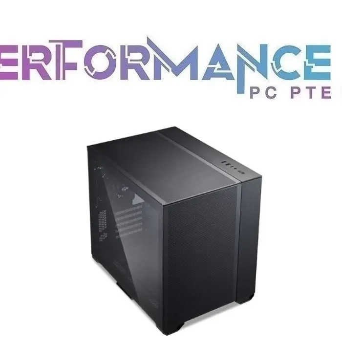 Lian Li O11 Air Mini Black/White Case (1 YEAR WARRANTY BY CORBELL TECHNOLOGY PTE LTD)