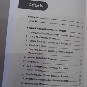 Buku Biografi Kisah & Rahasia Kekayaan Warren Buffett