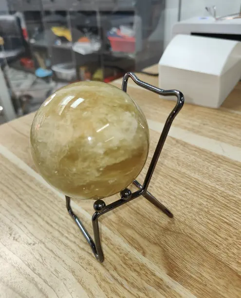 Natural Crystal-Crystal column-crystal ball holder-£5 link 3