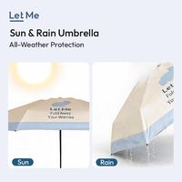 Gambar Let Me Butterfly Umbrella - Payung Lipat Manual Portable Perlindungan Anti UV Ganda Pelindung Hujan Dan Sinar Matahari Premium LM-AGF2082 dari Letme Home Living Kab. Tangerang 5 Tokopedia