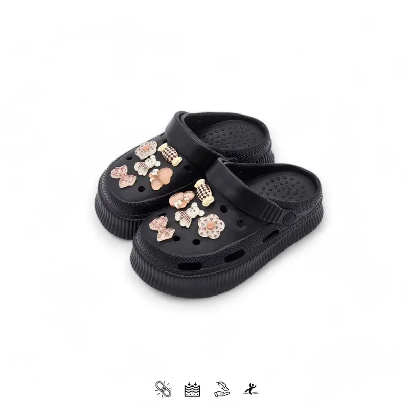 Sandal Anak Perempuan Sandal Kodok Baim Fuji Anak Bahan Eva Rubber Empuk Ringan Dan Antislip Fashion Karet Eva 2