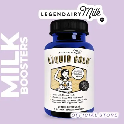 Legendairy Milk Liquid Gold - Lactation Supplement for Breastfeeding Mums