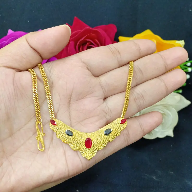 kalung minang permata cantik elegan 1 set perhiasan bali model bali 4