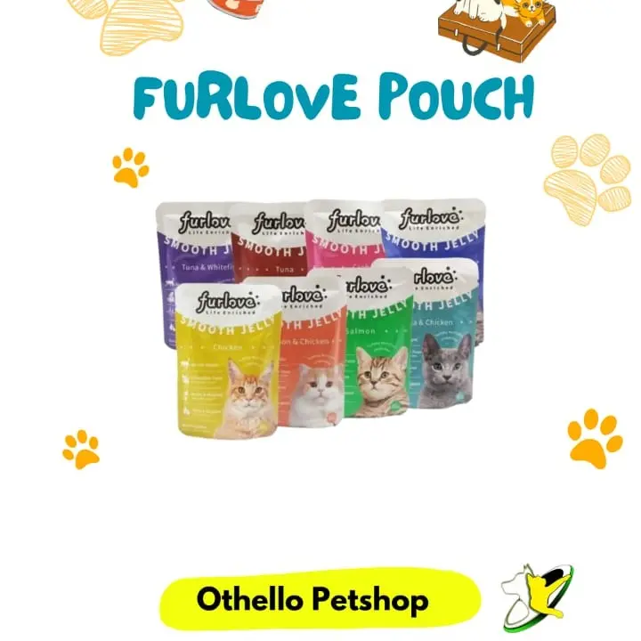 FURLOVE MAKANAN BASAH POUCH 80 GR | WET FOOD | MAKANAN BASAH KUCING 0