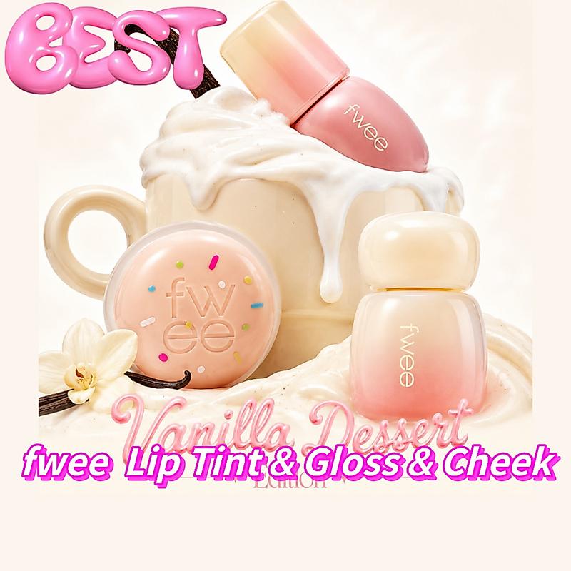 Quà tặng FREE Fwee Vanilla Dessert Edition Lip Tint / Son bóng / Son & Cheek