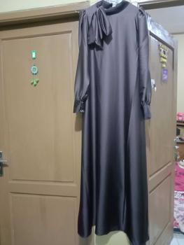 Product Review of Candy Outfitku - Luna dress (tanpa hijab) gamis gradasi silk sutra Baju Muslim Mewah Wanita from E**h Z**h 0