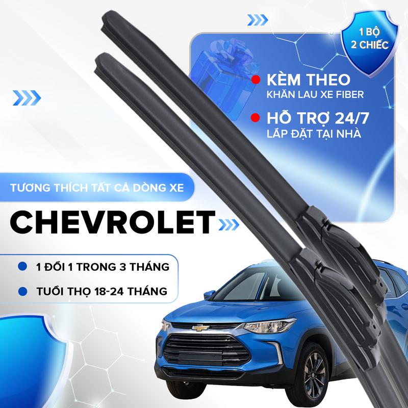 Gạt mưa ô tô dành cho CHEVROLET: Spark Aveo Trailblazer Camaro Colorado Captiva Cruze,...