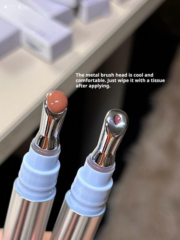 Son bóng Judydoll Essence Bàn ủi đá Gương Nước Phim rạng rỡ Vết môi Dầu môi 2