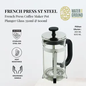 HKD French Press B470 350 ML Coffee Plunger Manual Coffee Maker