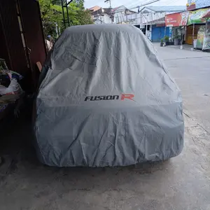 Body Cover Sarung Penutup Mobil Universal Fusion R Waterproof 4 Layer Tech Graphite Ultra UV Protection