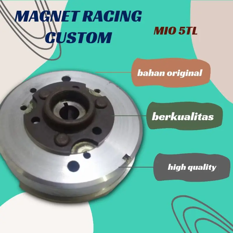 MAGNET MAHNET MAHNIT MIO LAMA 5TL CUSTOM BUBUT RACING Motorcycle