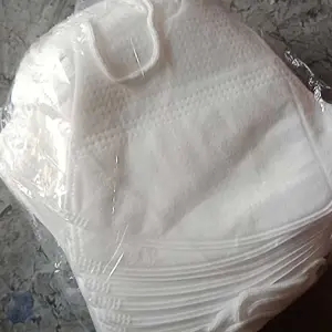 Duckbill Masker Wajah Hitam Putih Disposable Mask 3ply @50pcs dan 10pcs