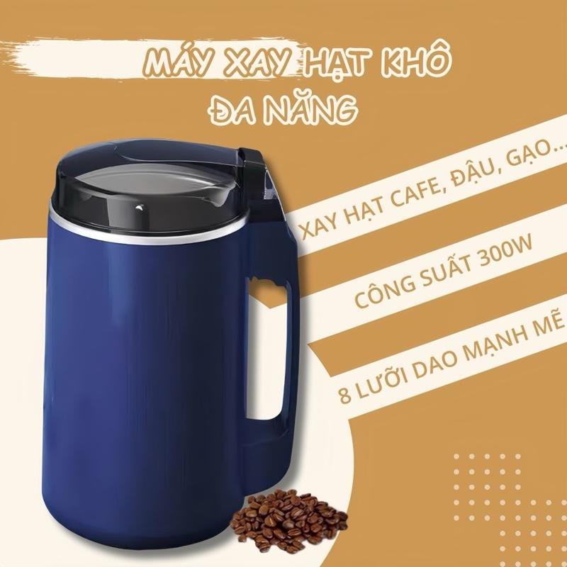 Máy Xay Hạt Khô Đa Năng 300W Xay Ngũ Cốc Cà Phê Thảo Dược Các Loại Hạt Nhanh Mịn