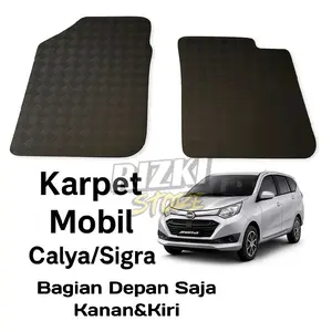 Karpet Alas Kaki depan Mobil Calya/Sigra Kanan Kiri