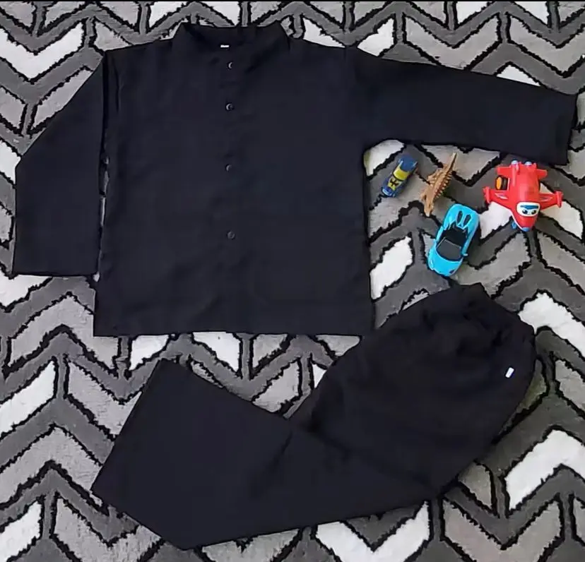 K&KFashion~Setelan Baju Pangsi Anak Laki-laki/Baju Khas Sunda/Katun BSY/Pangsi Polos/Seragam Sekolah Anak Celana