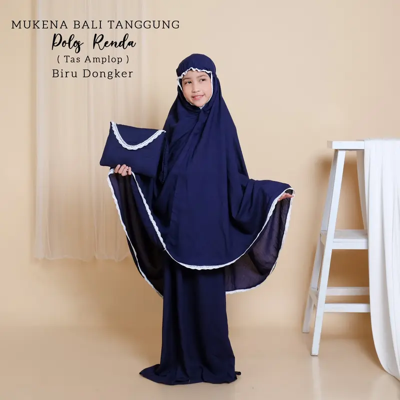 MUKENA ANAK || MUKENA POLOS TANGGUNG || MUKENA RENDAH Muslim KEKINIAN Nyaman 0