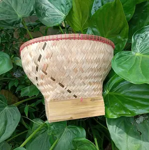 Bakul bambu ukuran 2 liter | tempat penyimpanan makanan multifungsi dan ramah lingkungan